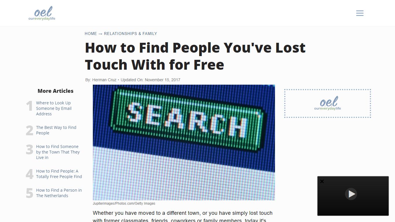 How to Find People You've Lost Touch With for Free